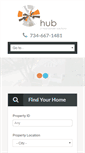 Mobile Screenshot of hubrealtysolutions.com